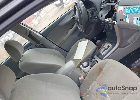 2010 Toyota Corolla Le z USA, uszkodzony, nr VIN 2T1BU4EE3AC419444